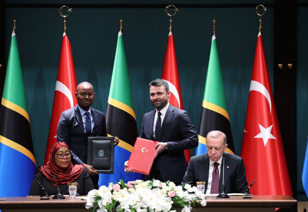 Türkiye ile Tanzanya arasında 6 anlaşma imzalandı 9